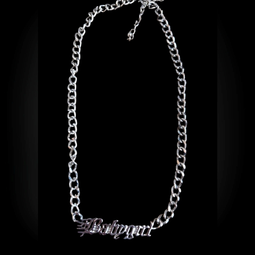 "Babygirl" Silver Necklace
